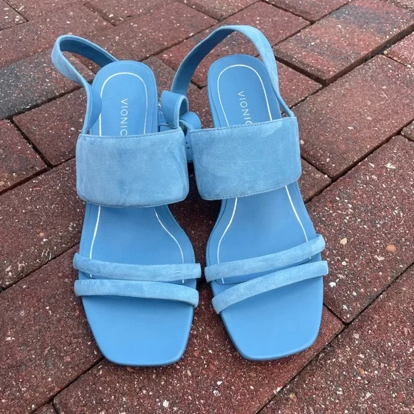 Vionic Sky Blue Yasmin Strappy Sandal Size 9.5